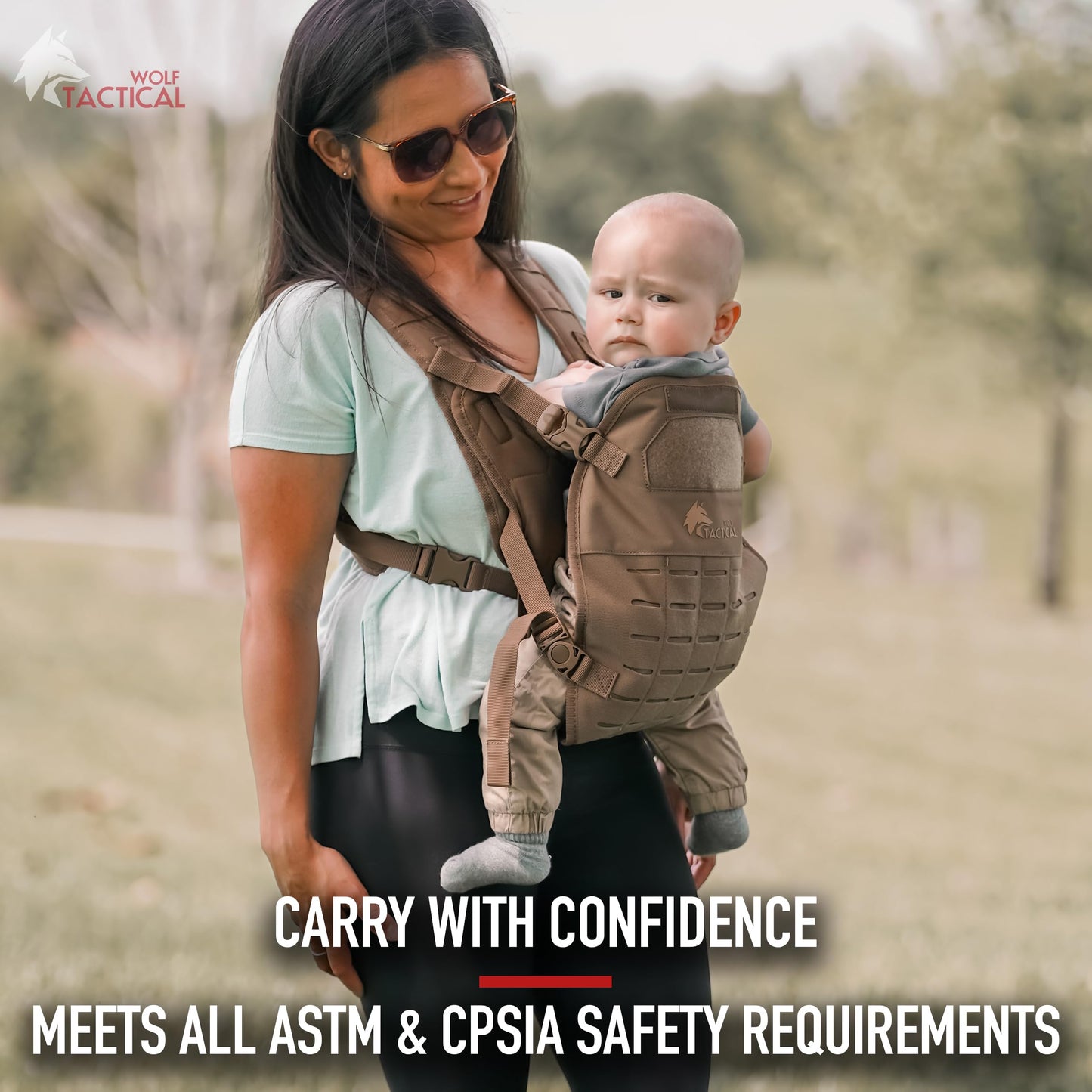 WOLF TACTICAL Toddler & Baby Carrier - Men's Infant & Toddler Carrier