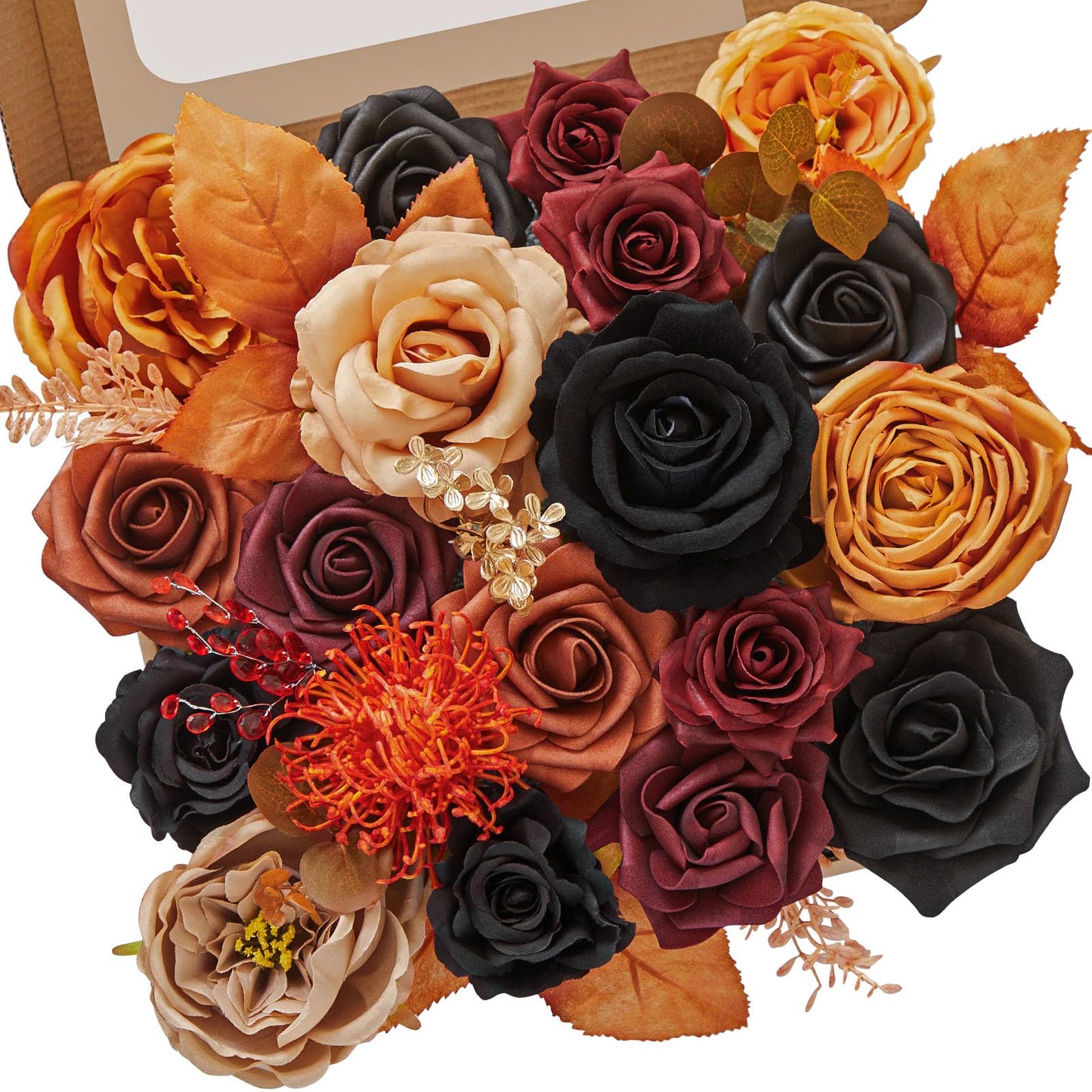 Serwalin Pink Artificial Flowers, Silk Fake Flowers for DIY Wedding Bridal Bouquets, Wedding Cake Flowers for Table Centerpieces Baby Shower Birthday Party Home Decorations