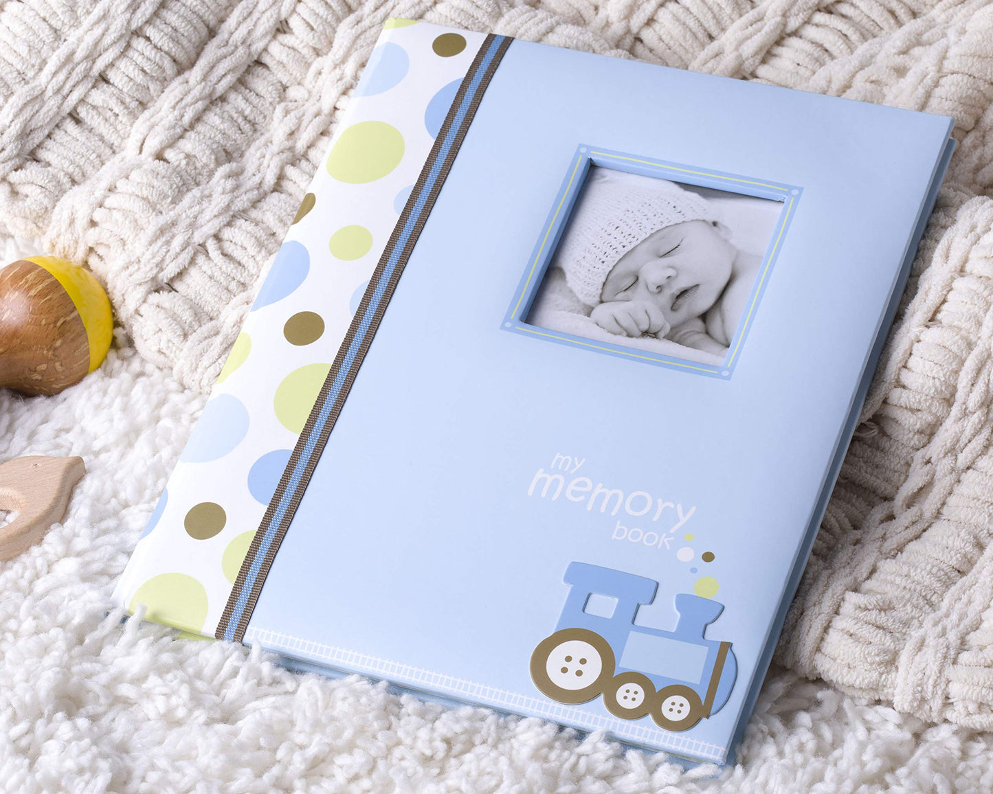 Bird Photo Album, Memory Keepsake Babybook, Gender-Neutral Baby Accessory for New and Expecting Parents, Pink