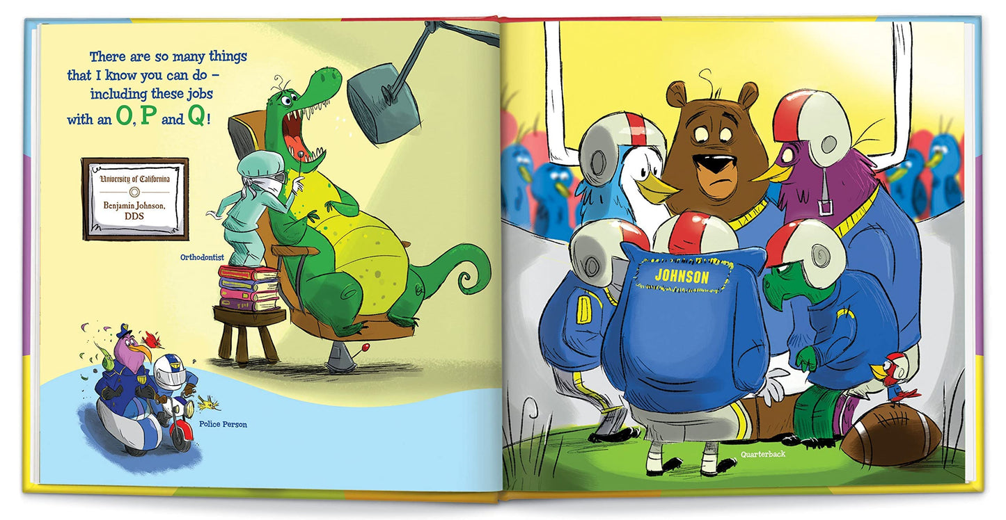 ABC What I Can Be! - Personalized Children's Story - I See Me! (Softcover)