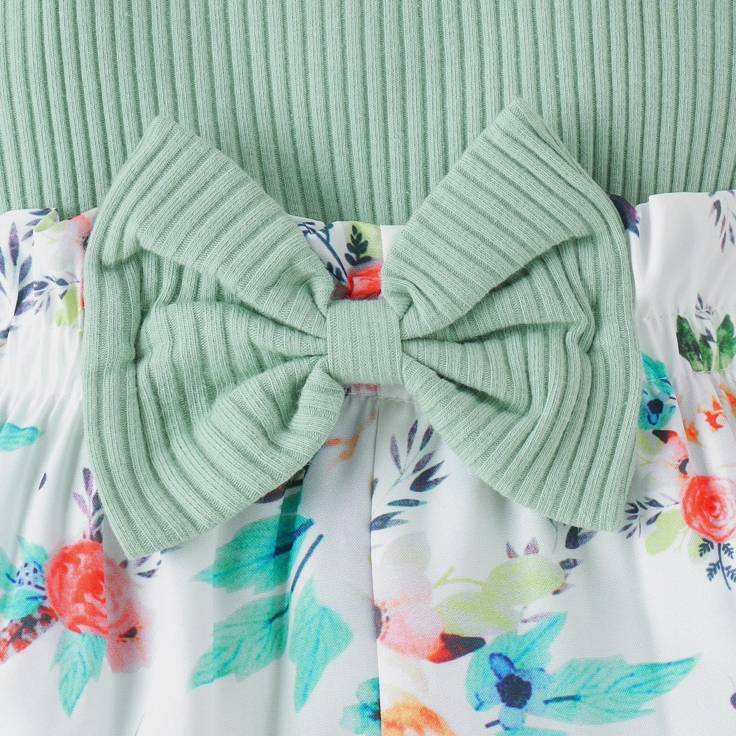 Newborn Baby Girl Clothes Outfits Ruffle Romper and Short Pant Sets with Headband Infant Bodysuits