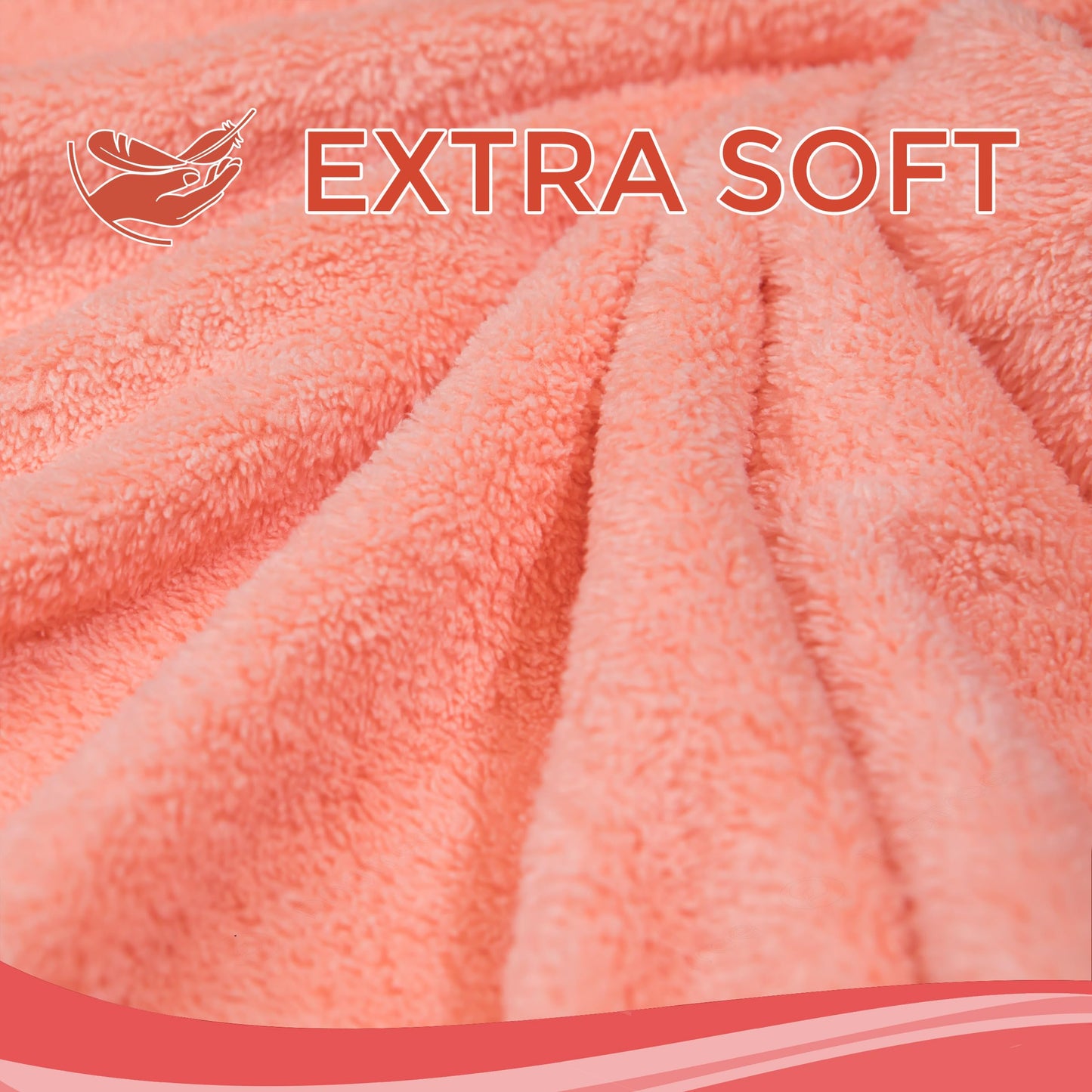 Ioly's Hooded Baby Bath Towels for Newborn Essentials 41" (Large) Set 3 Towel with Hood for Kids Babies Toddler Infant Baby Towels with Hood Cosas para Bebes recien nacidos (White/Pink/Orange)