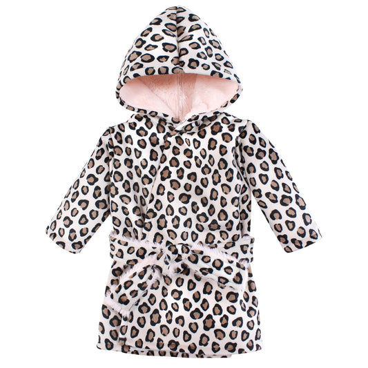 Hudson Baby Unisex BabyMink with Faux Fur Lining Pool and Beach Robe Cover-ups