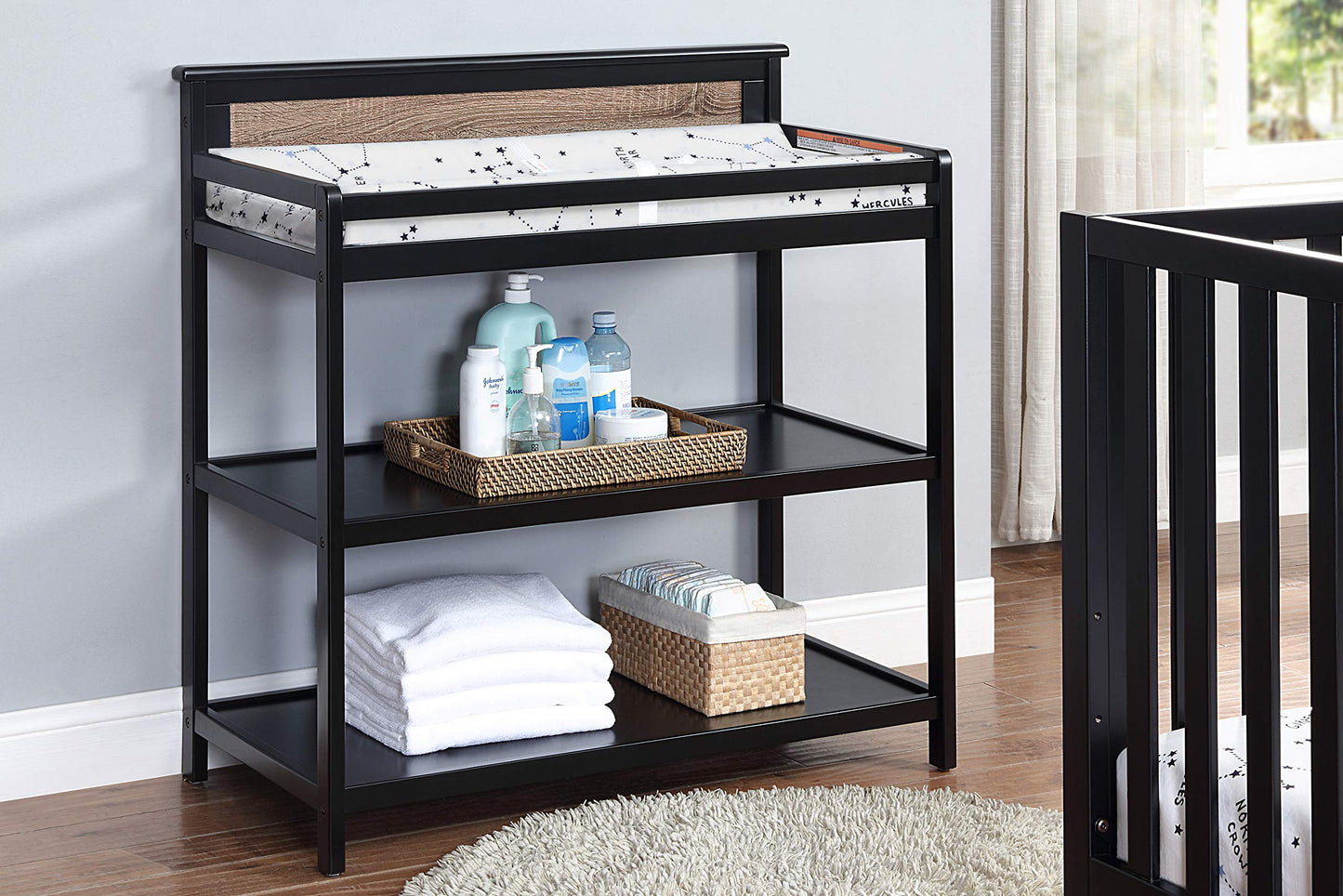 Suite Bebe - Connelly Changing Table - Vintage Walnut