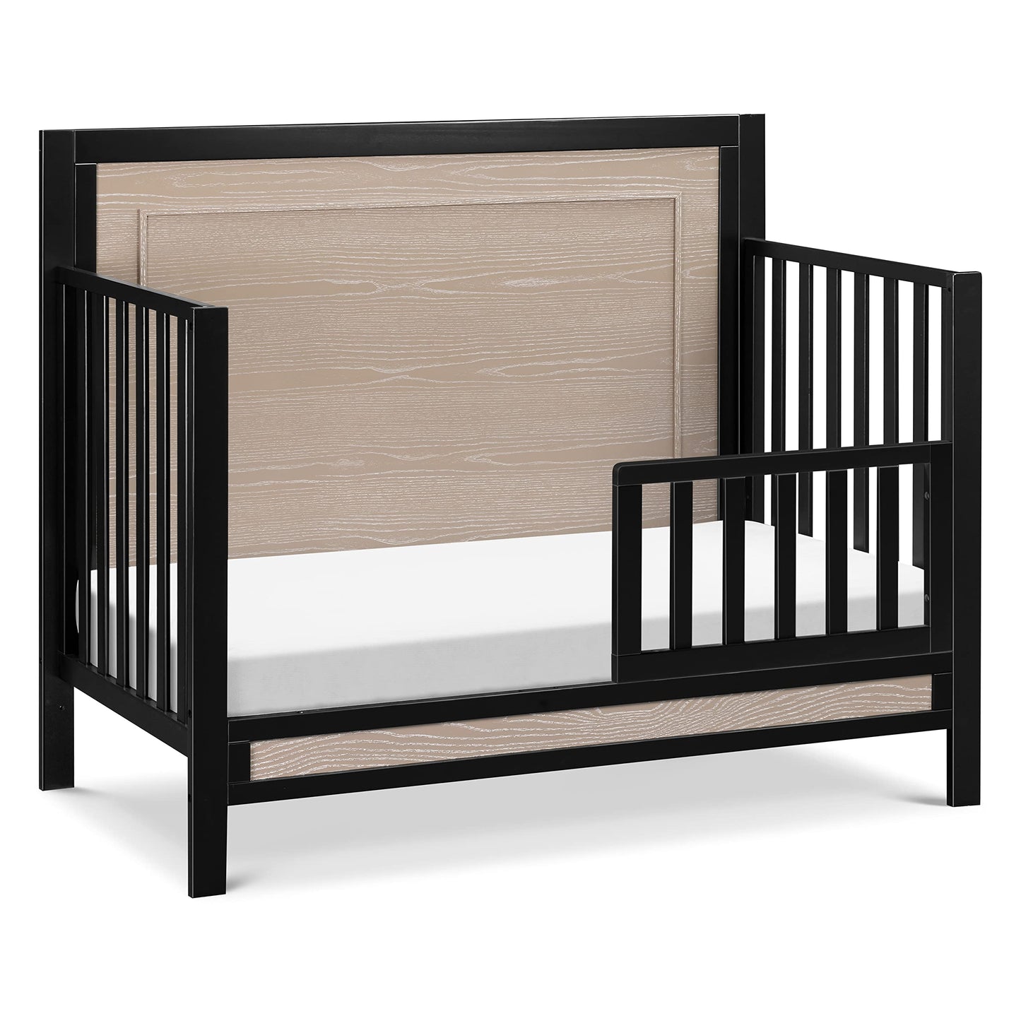 Carter's by DaVinci Radley 4-in-1 Convertible Crib in White & Coastwood, Greenguard Gold Certified