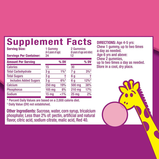 Pepto Kids Gummies, Helps Relieve Occasional Upset Stomach, Acid Indigestion, Sour Stomach and Heartburn, 72 Total (3 Packs of 24)