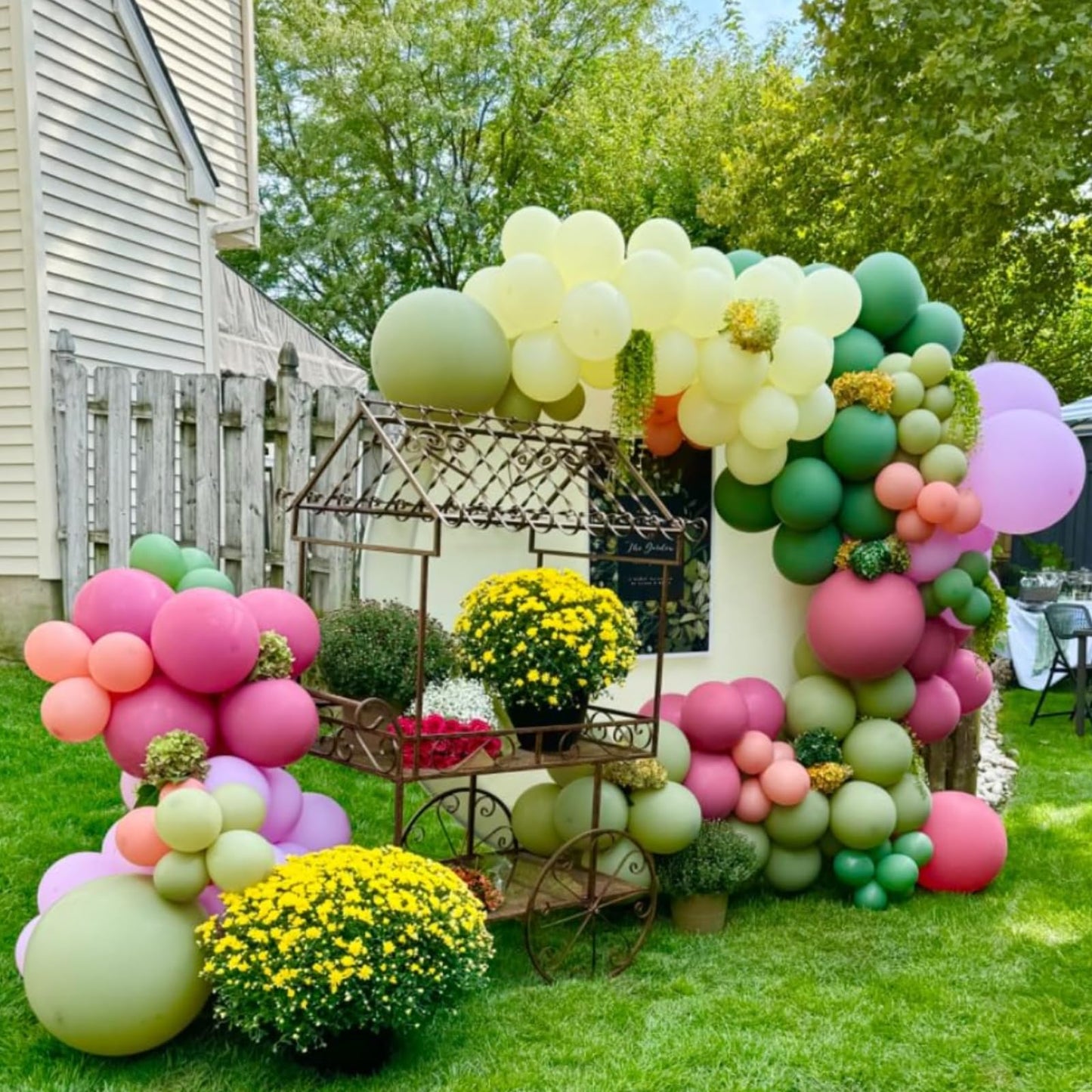 Sage Green Balloons Arch Double Stuffed, Olive Dusty Green Brown Beige Neutral Balloon Garland Kit, White Sand Apricot Tan Latex Balloon for Baby Shower Birthday Jungle Safari Party Decoration