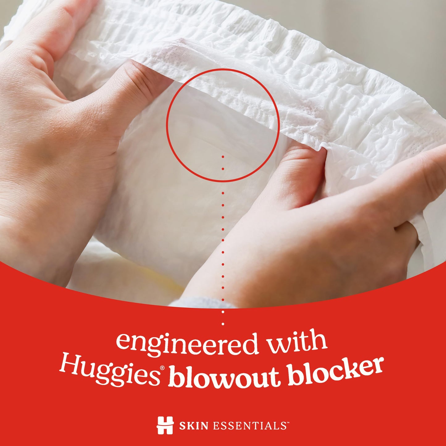 Huggies Size 2 Diapers, Skin Essentials Baby Diapers, Size 2 (12-18 lbs), 74 Count, Packaging May Vary