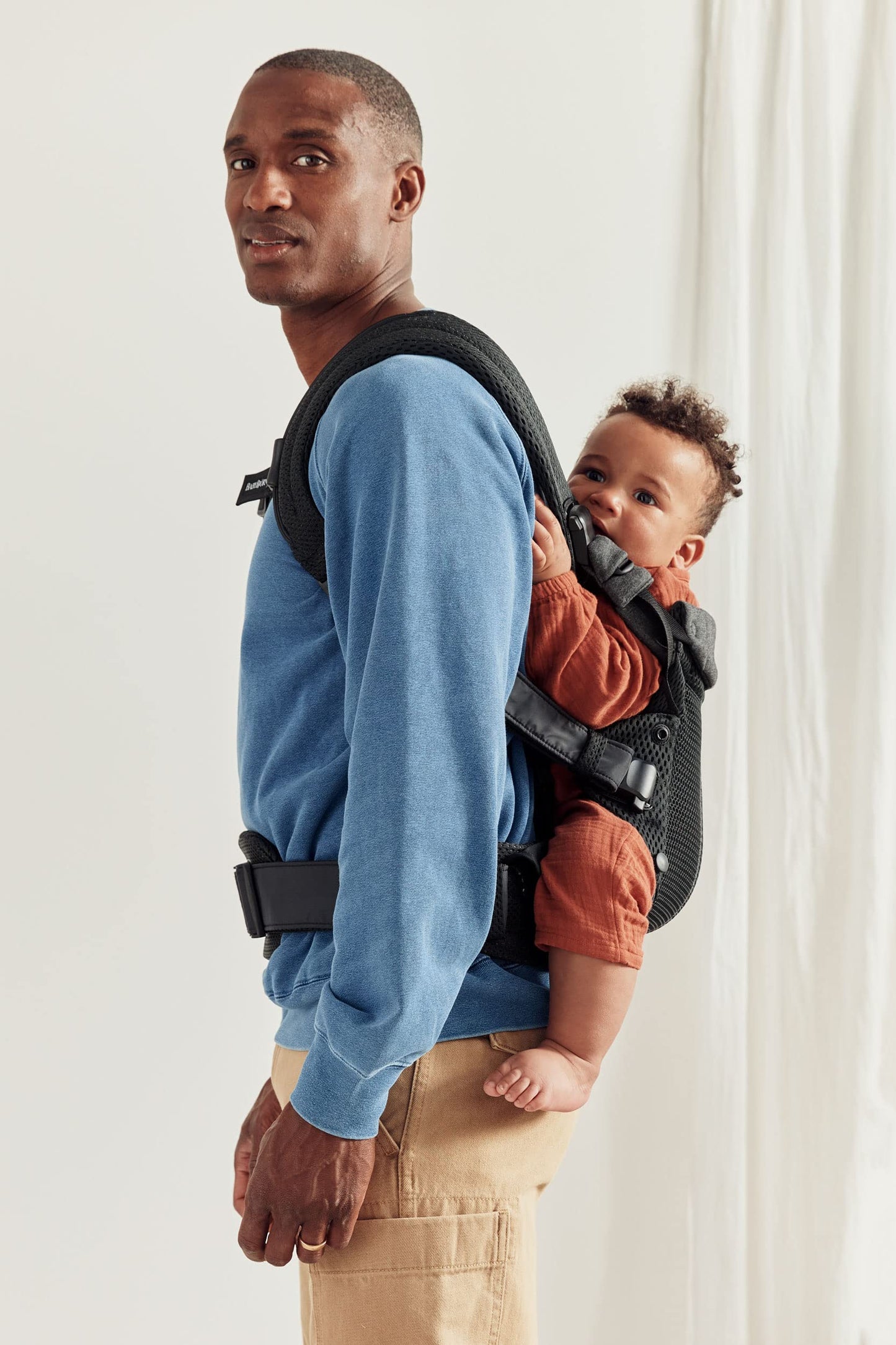 BabyBjörn Baby Carrier Harmony, Cream, 3D Mesh, 3-in-1 Ergonomic Baby Carrier; Newborn, Facing-in, Outward-Facing, and Back Carrying Positions Supported (7-40 lbs), Newborn to Toddler