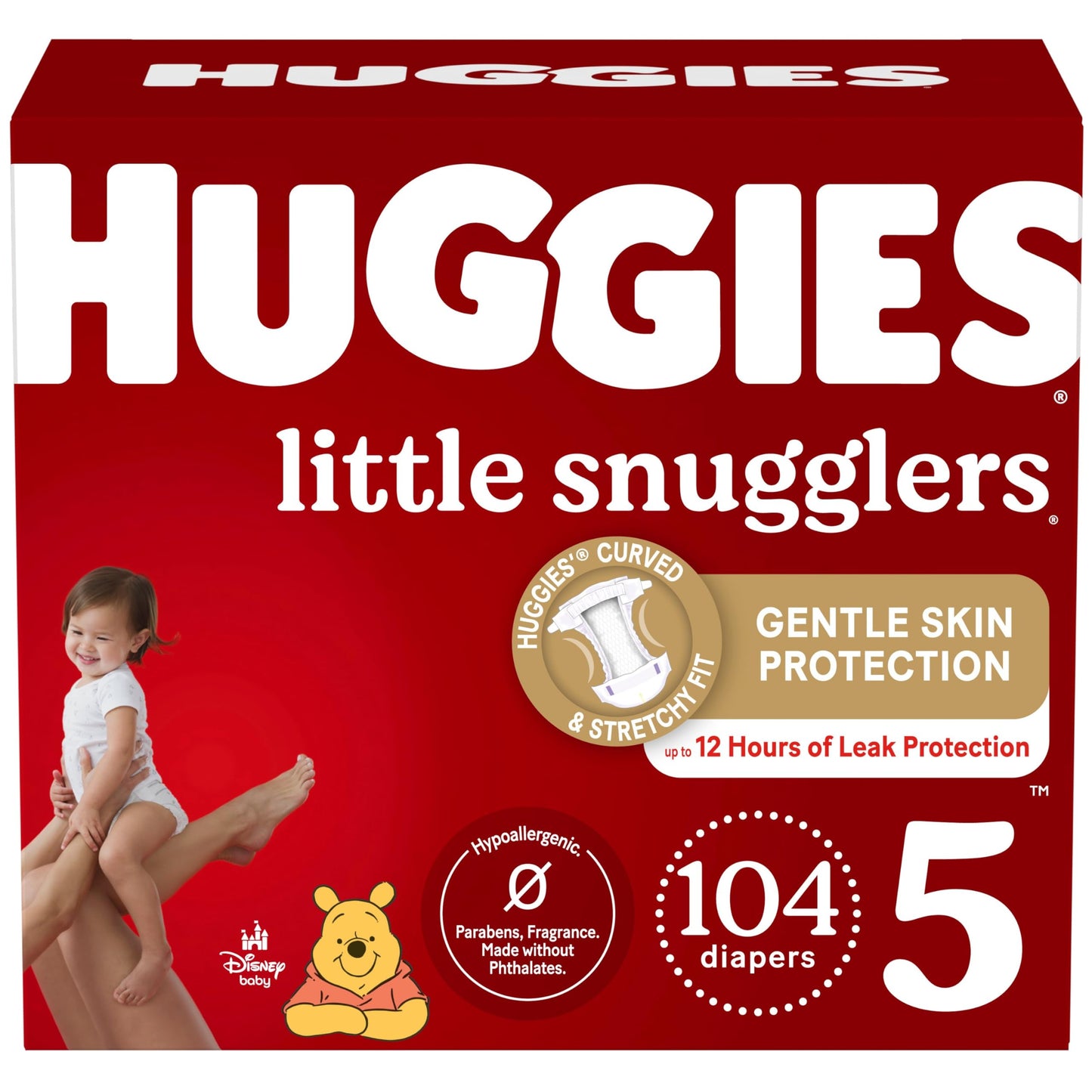 Huggies Newborn Diapers, Little Snugglers Baby Diapers, Size Newborn (up to 10 lbs), 31 Count