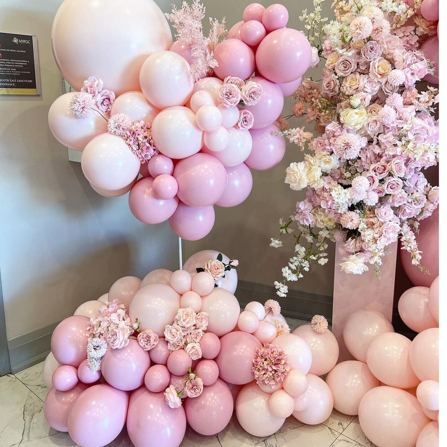 Beige Balloons, 60 PCS 12 Inch Cream Nude Sand White Clear Latex Birthday Balloons for Birthday Baby Shower Wedding Party Decorations