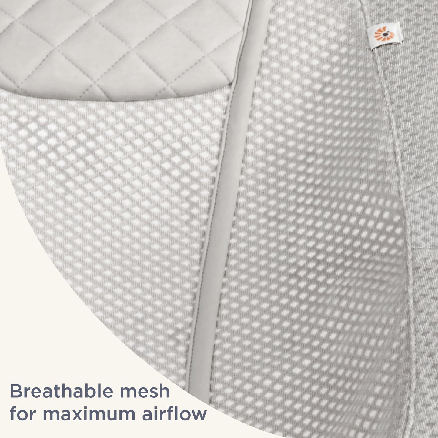 Ergobaby Evolve 3-in-1 Mesh Bouncer, Adjustable Multi Position Baby Bouncer Seat, Fits Newborn to Toddler, Grey Mesh