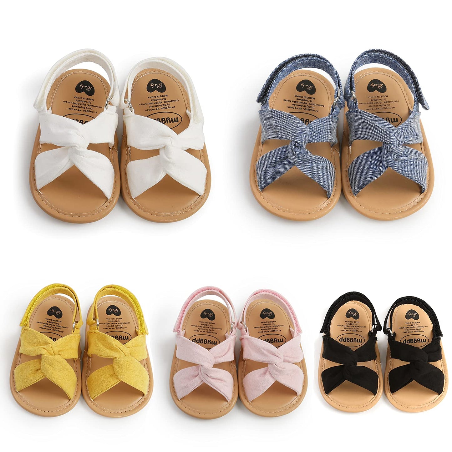 Infant Baby Girls Boys Summer Sandals Premium Unisex Non Slip Rubber Soft Sole Breathable Toddler First Walker Outdoor Beach Shoes