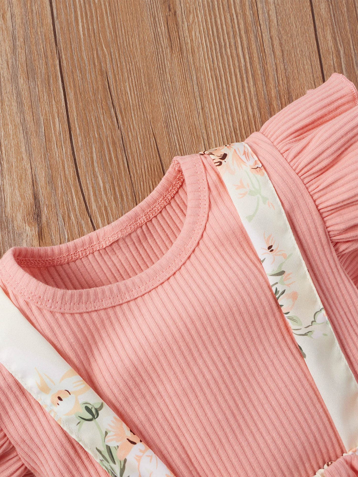 Mubineo Baby Girl Summer Clothes Romper Dress Outfits Cute Ruffle Floral Overalls Skirt Sets Newborn Outfit