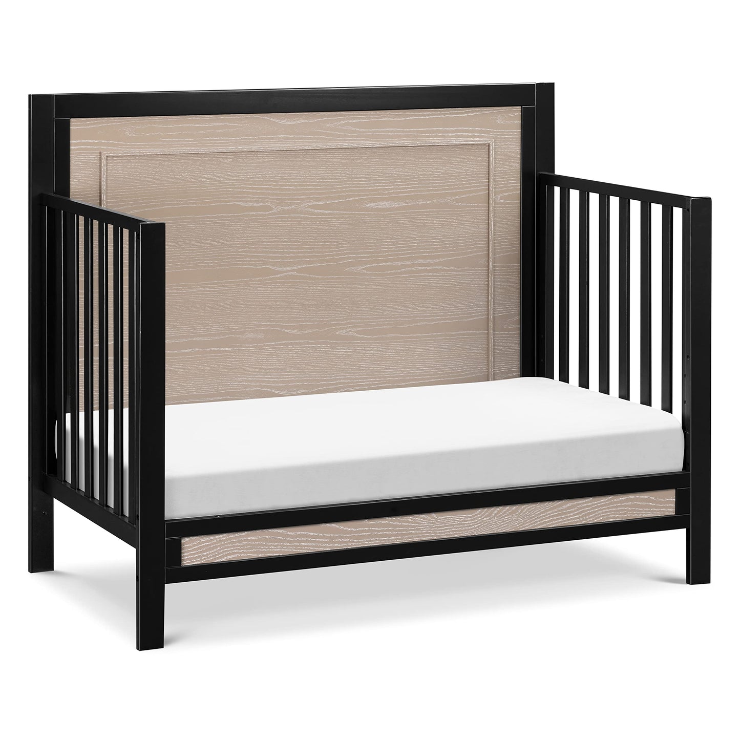 Carter's by DaVinci Radley 4-in-1 Convertible Crib in White & Coastwood, Greenguard Gold Certified