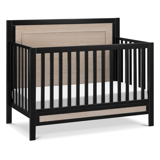 Carter's by DaVinci Radley 4-in-1 Convertible Crib in White & Coastwood, Greenguard Gold Certified