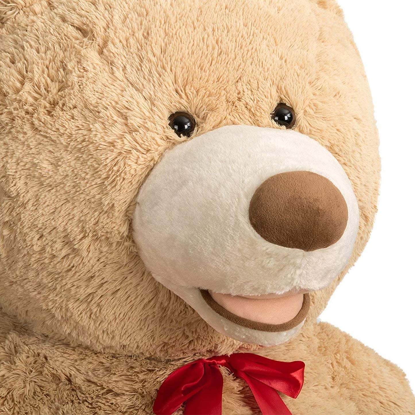 HollyHOME 6ft Teddy Bear Giant Teddy Bear Stuffed Animal with Embroidered Paws Holiday Valentine's Toy Gift for Girlfriend Kids 72 inches Brown