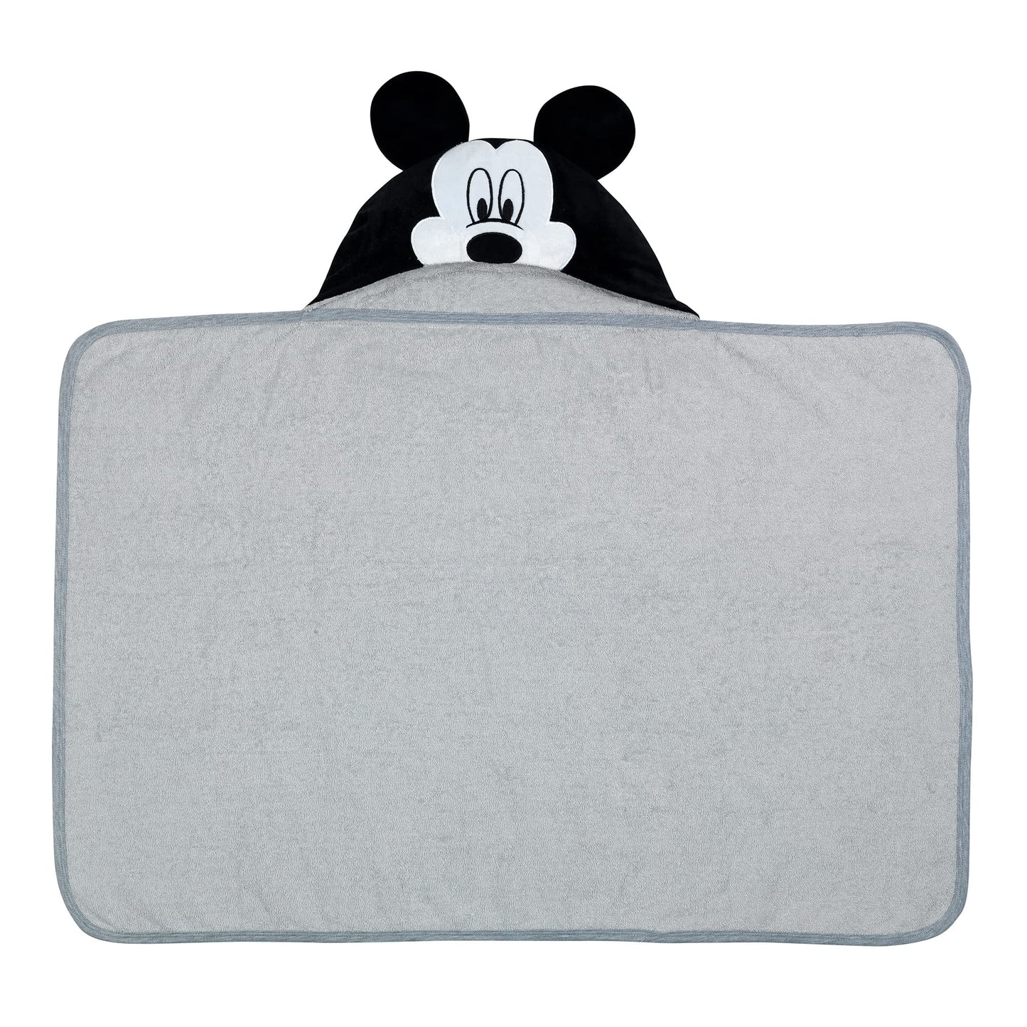 Lambs & Ivy Disney Baby Minnie Mouse Pink Cotton Hooded Baby Bath Towel