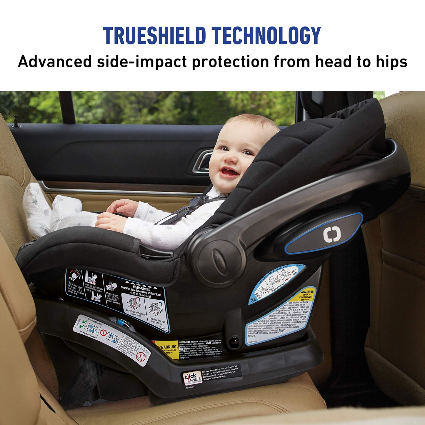 Graco SnugRide Lite LX Infant Car Seat, Studio