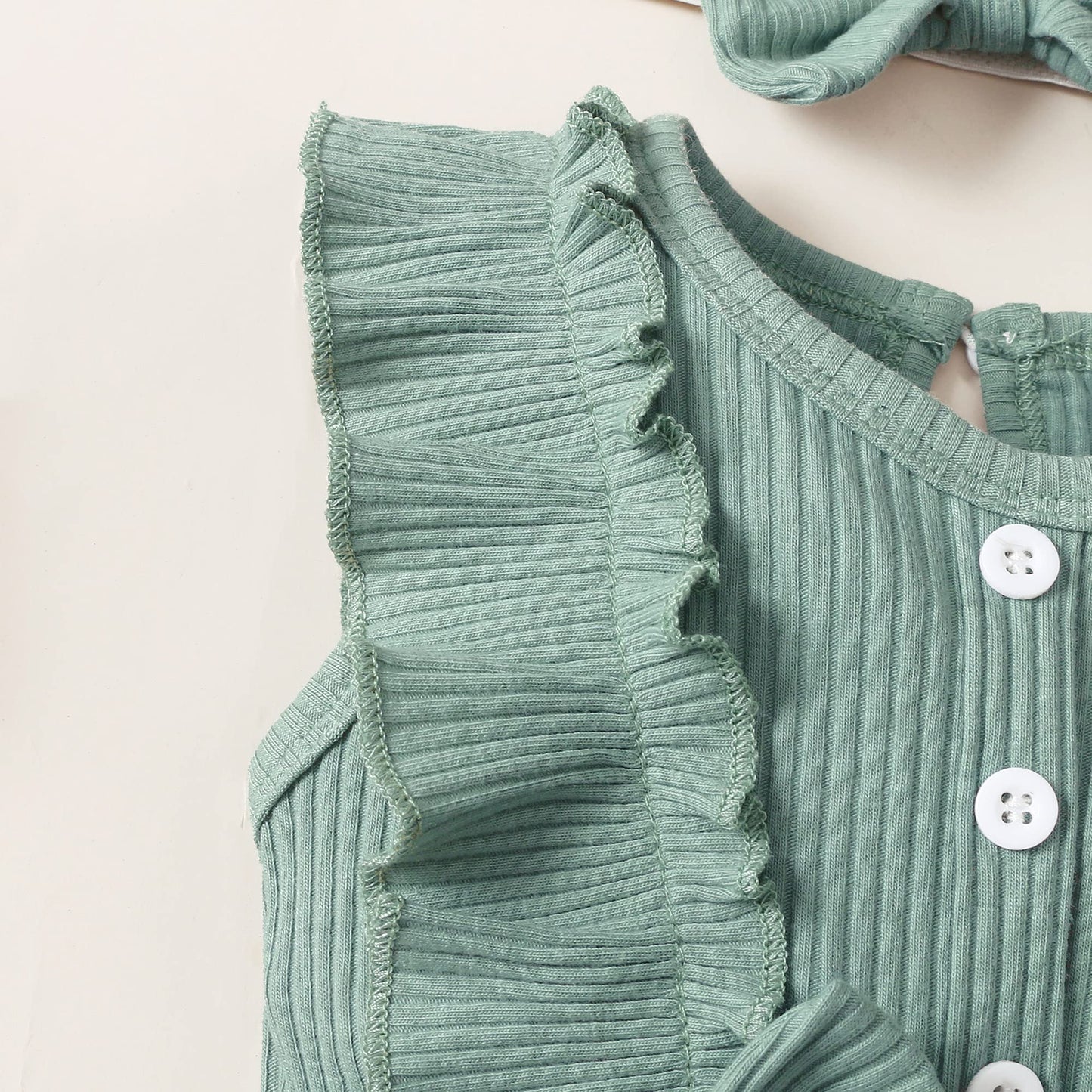 Mioglrie Newborn Baby Girl Clothes One Piece Jumpsuits Clothes Short Sleeve Rompers Summer Clothes for Baby