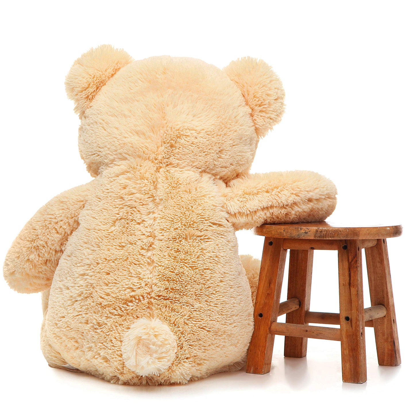 51 inch Big Teddy Bear Cute Giant Stuffed Animals Soft Plush Toy for Girlfriend Kids for Birthday Christmas Valentine's Day