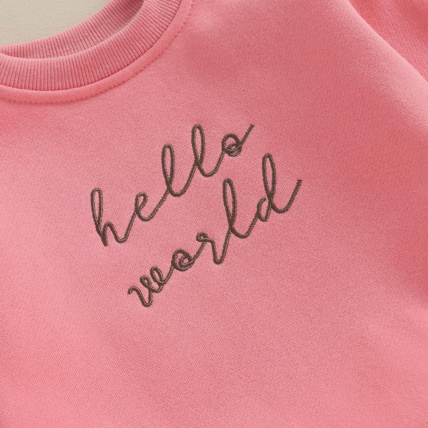 VISGOGO Newborn Infant Baby Boy Girls Oversized Romper Little Dude Sweater Onesie Coming Home Outfit Neutral Clothes