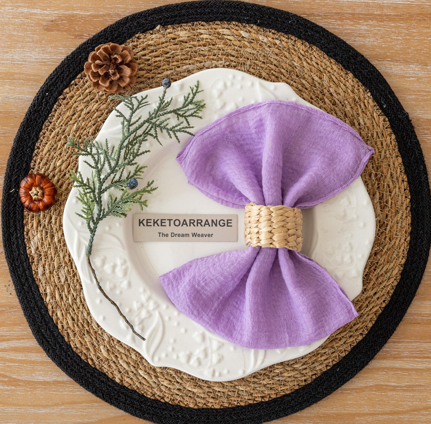 Cheesecloth Napkins 17x17 Inches Spring Cloth Handmade Washable Reusable for Mothers Day Lunch Dinner Wedding Baby Bridal Shower Party Rustic Boho Decorations Bulk Set of 6 Pink
