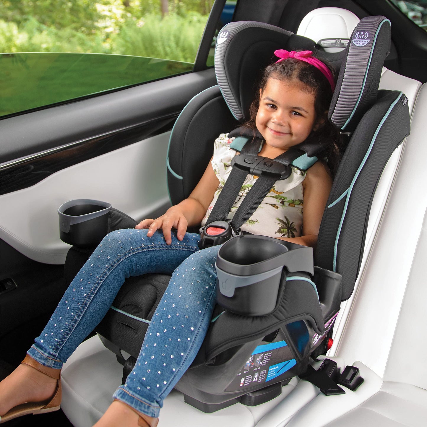 EveryFit/All4One 3-in-1 Convertible Car Seat (Augusta Pink)
