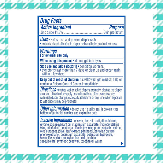 Balmex Complete Protection Daily Baby Diaper Rash Cream, Clinically Proven To Reduce Redness in Just One Use*, with Zinc Oxide + Botanicals, Pediatrician-Recommended, 4oz, 3 Pack