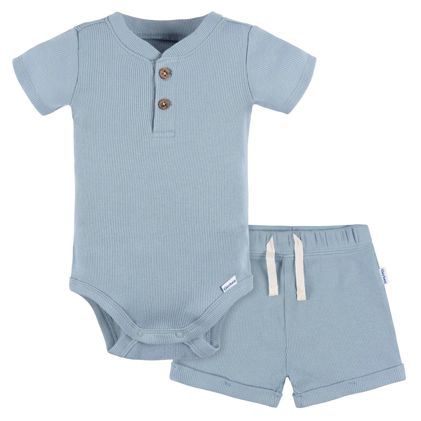 Gerber Baby Bodysuit and Short Set