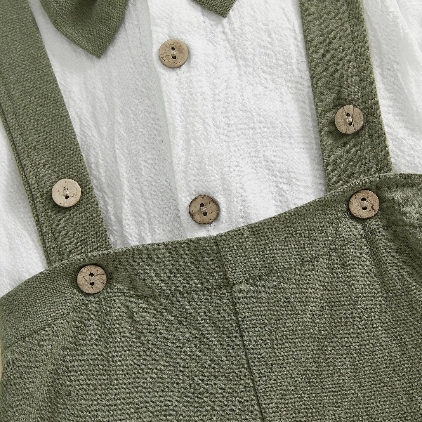 GOOCHEER Newborn Baby Boy Gentleman Outfit Suit Short Sleeve Bowtie Romper Jumpsuit Suspender Shorts Set Summer Dress Clothes
