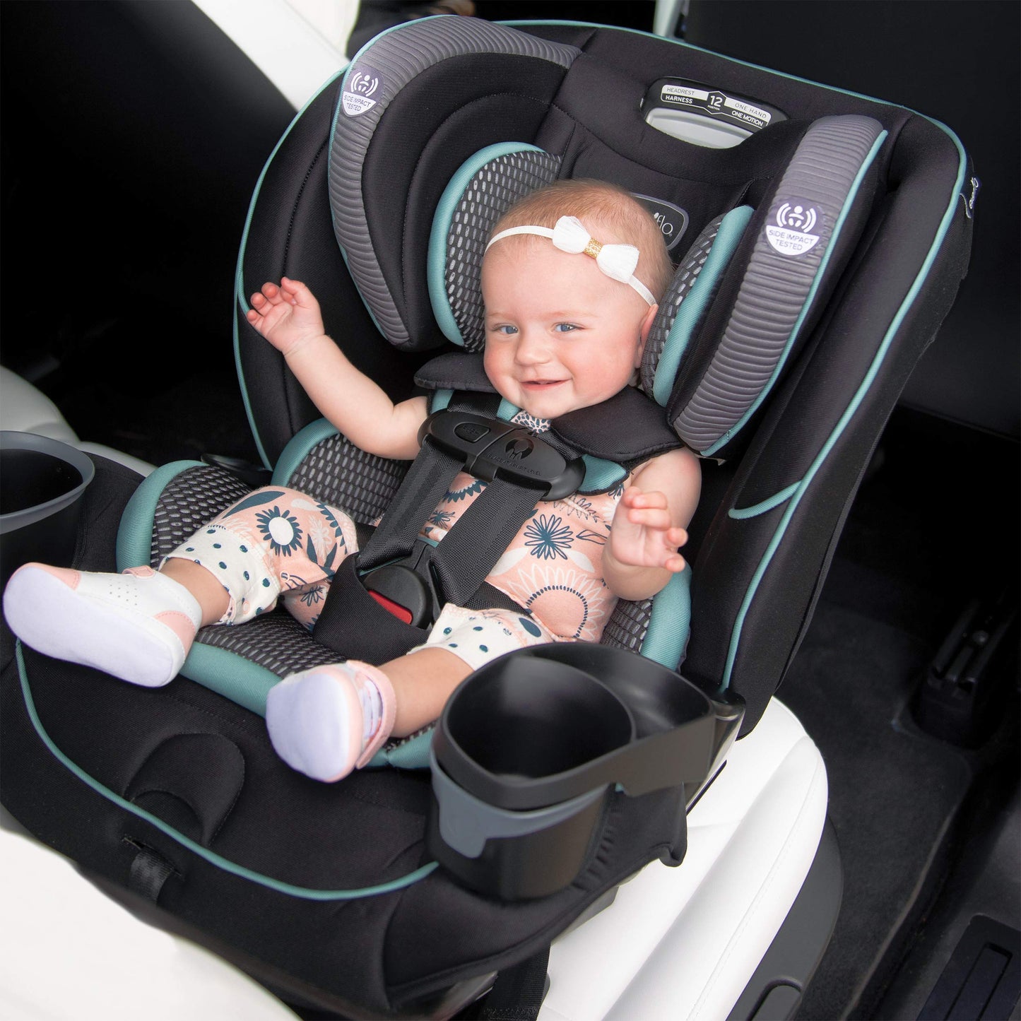 EveryFit/All4One 3-in-1 Convertible Car Seat (Augusta Pink)