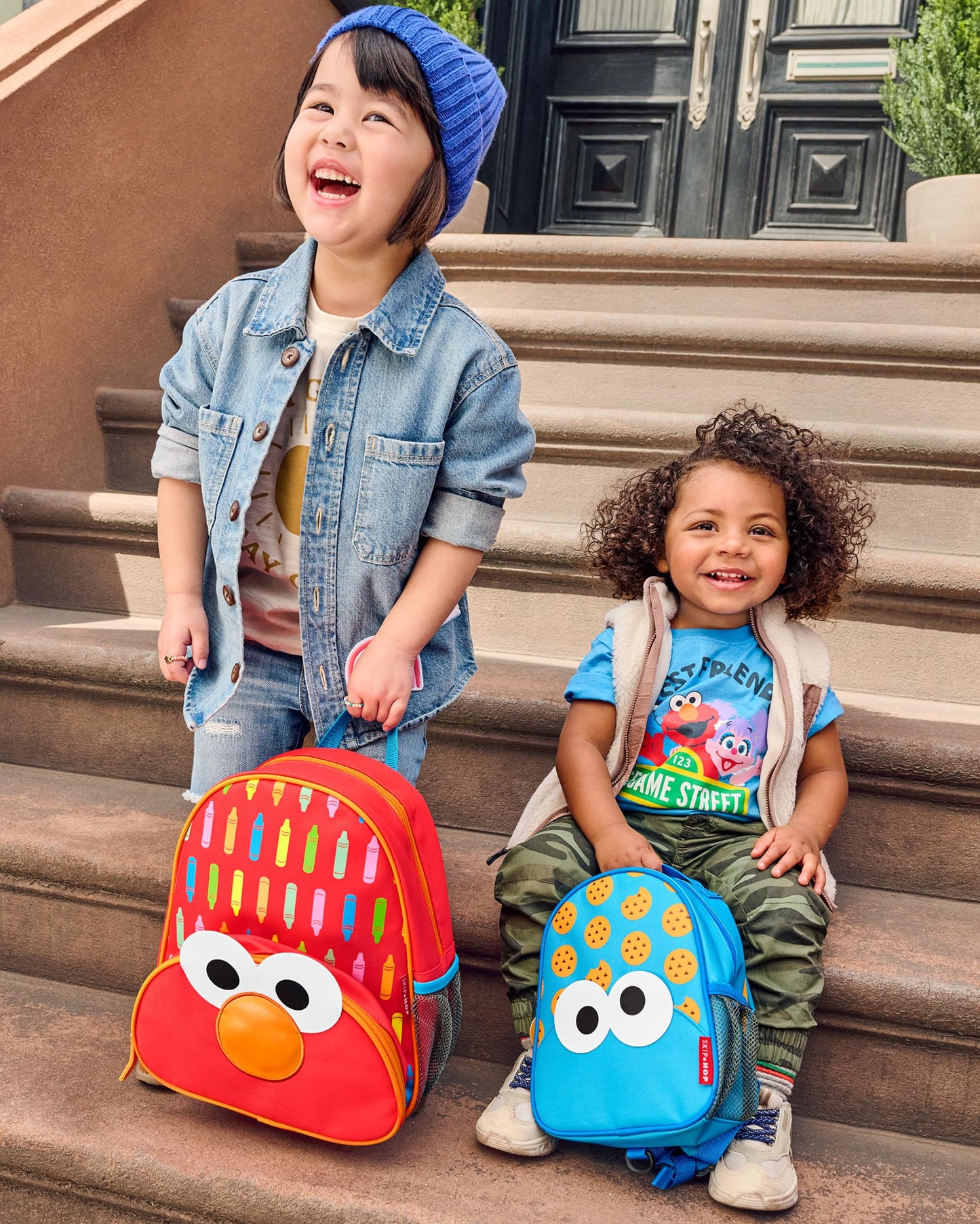 Skip Hop Unisex Baby Mini Backpack, Elmo