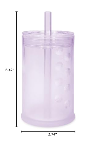 Olababy Silicone Training Cup with Straw Lid | Babies Water Drinking Cup | 6+ Mo Infant To 12-18 Months Toddler | Sippy Cup For Kids & Smoothie Cup | Baby Led Weaning (Mint, 5 oz)