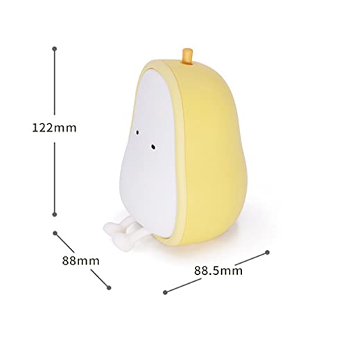 Cute Dinosaur Night Light, Brightness Adjustable Baby Bedside Night Lamp USB Recharging, Nursery Room Decor Kids Toddlers Night Light, Dinosaur Gifts for Birthday, Christmas, Green