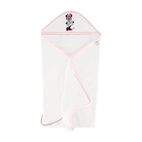 Disney Hooded Baby Towel and Baby Washcloths | Nursery Character Baby Towels and Washcloths | 2 Baby Bath Towels and 8 Washcloths for Baby Girls or Boys