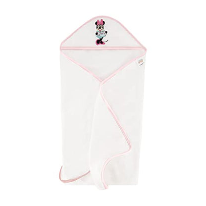 Disney Hooded Baby Towel and Baby Washcloths | Nursery Character Baby Towels and Washcloths | 2 Baby Bath Towels and 8 Washcloths for Baby Girls or Boys