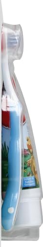 Colgate Baby Training Toothpaste and Toothbrush Kit, Mild Fruit Flavor Set for Ages 3-24 Months