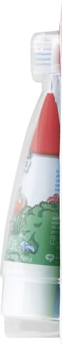 Colgate Baby Training Toothpaste and Toothbrush Kit, Mild Fruit Flavor Set for Ages 3-24 Months
