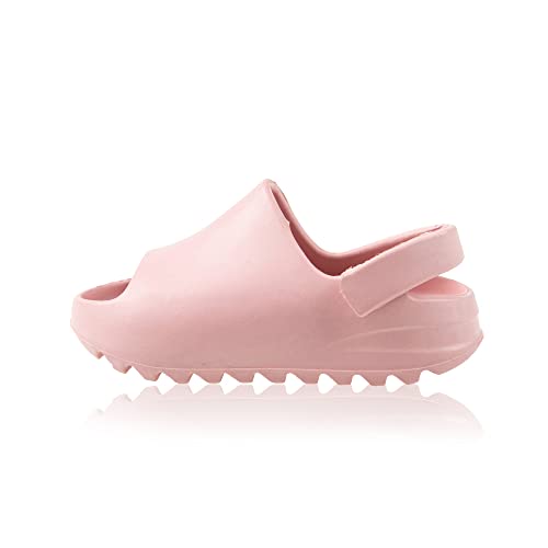Toddler Little Kids Slides Sandals, Kid Summer Slip On Slides Sandals,Slippers with Strap Anti-slip Water Shoes，Indoor Outdoor Lightweight Slippers Sandals for Boys and Girls