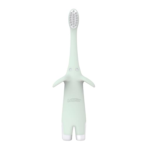 Dr. Brown's Infant-to-Toddler Training Toothbrush, Soft for Baby's First Teeth, Pink Elephant, 0-3 Years (Colors/Styles May Vary)