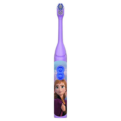 Oral-B Kids Battery Power Electric Toothbrush Featuring Disney's Frozen for Children and Toddlers age 3+, Soft (Characters May Vary)