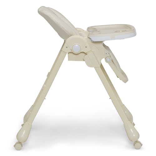 Delta Children Little Folks 2-in-1 SlimFold High Chair for Babies and Toddlers, Sage Green