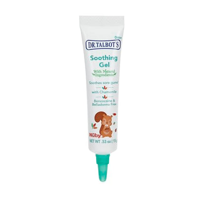 Dr. Talbot's Soothing Gel for Sore Gums with Silicone Gum-EEZ Teether - 2-Piece Set