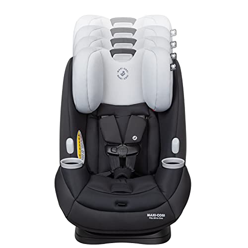 Maxi-Cosi Pria All-in-One Convertible Car Seat, Rear Facing Car Seat for Infants from 4-40 lbs, Forward Facing Car Seat up to 100 lbs in Booster Seat Mode, Rose Pink Sweater