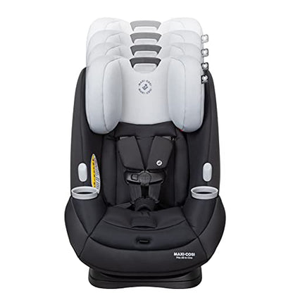 Maxi-Cosi Pria All-in-One Convertible Car Seat, Rear Facing Car Seat for Infants from 4-40 lbs, Forward Facing Car Seat up to 100 lbs in Booster Seat Mode, Rose Pink Sweater