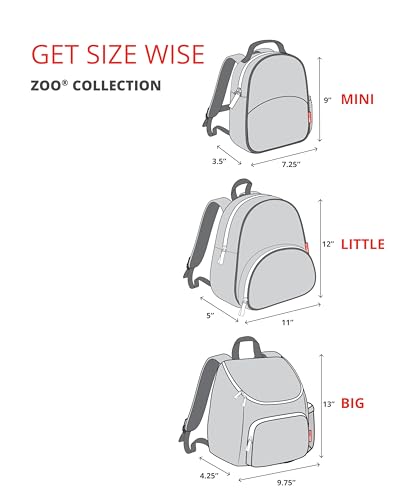 Skip Hop Toddler Backpack, Zoo Preschool Ages 3-4, Butterfly