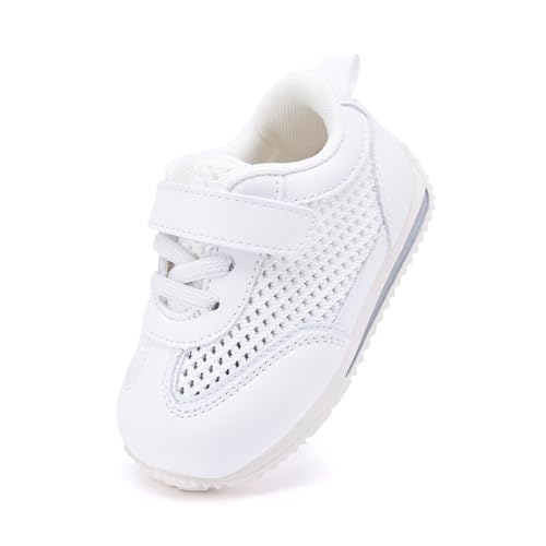 BMCiTYBM Baby Boy Girl Shoes Breathable Mesh Walking Shoes Lightweight Non-Slip Sneakers Infant First Walkers 6 9 12 18 24 Month
