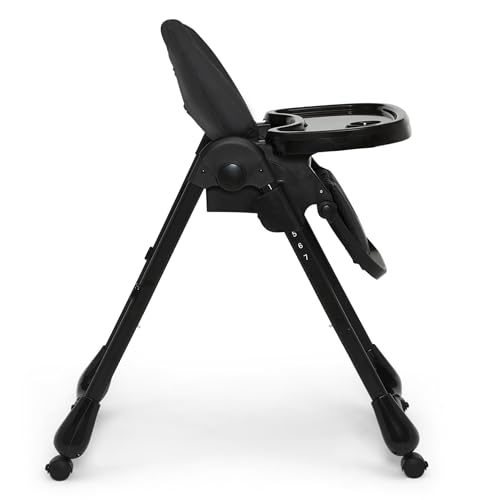 Delta Children Little Folks 2-in-1 SlimFold High Chair for Babies and Toddlers, Sage Green