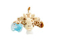 Philips AVENT Soothie Snuggle Pacifier Holder with Detachable Pacifier, 0m+, Giraffe, SCF347/01-1 Count (Pack of 1)